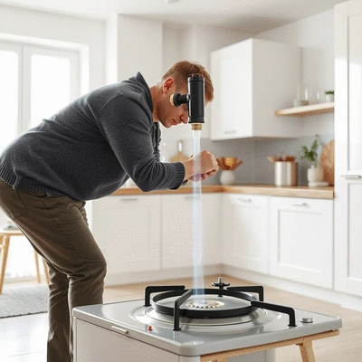 Gas fitting safety demonstration