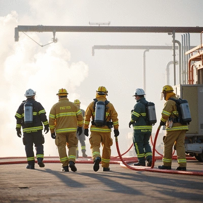 Gas leak emergency response