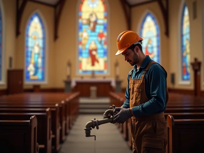 Plumber in Accrington, Church