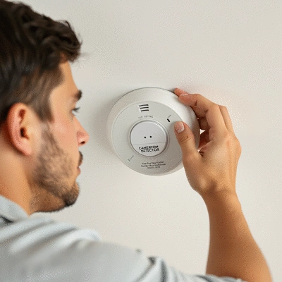 Carbon monoxide detector installation
